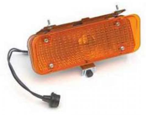 Chevy Truck Parking & Turn Signal Light Assembly, Amber, Right, 1971-1972