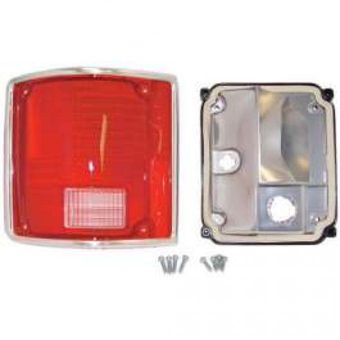 Chevy & GMC Truck Taillight Assembly,Fleetside/Blazer/Suburban/Jimmy, Left, Standard, 1973-1991