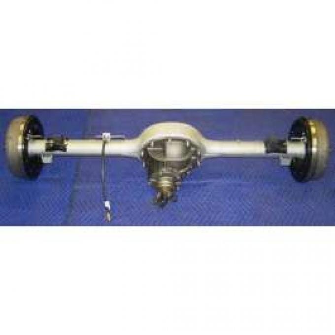 Chevy & GMC Truck Rear End, 9, Complete, With 11 Drum Brakes & Lines, For Leaf Spring Trucks, 1973-1987