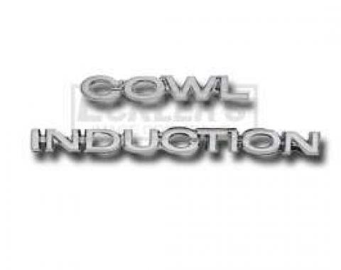 Chevy Or GMC Truck Cowl Induction Hood Emblems