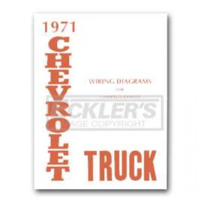 Chevy Truck Wiring Diagram, 1971