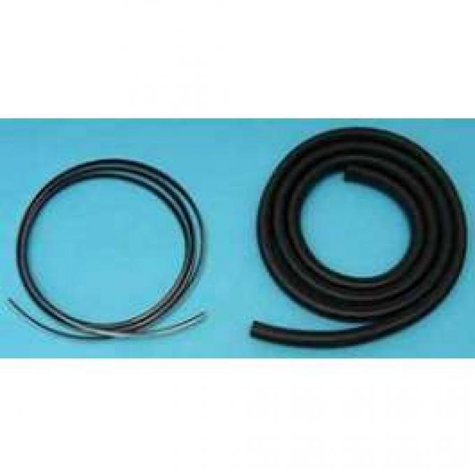 Chevy Truck Window Weatherstrip, Rear, Small, Deluxe, 1942-1966