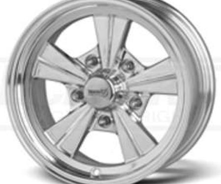Chevy or Gmc Polished Strike Wheel, 15x8, 5x5 Pattern, 1967-1987