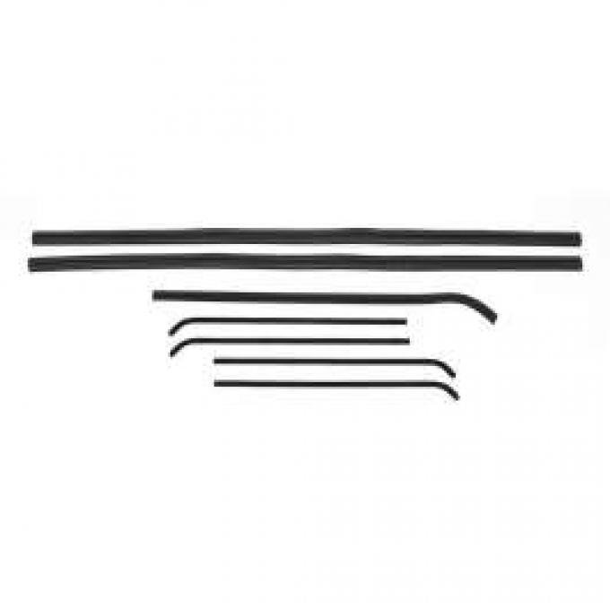 Chevy Truck Door Window Felt Kit, 1964-1966