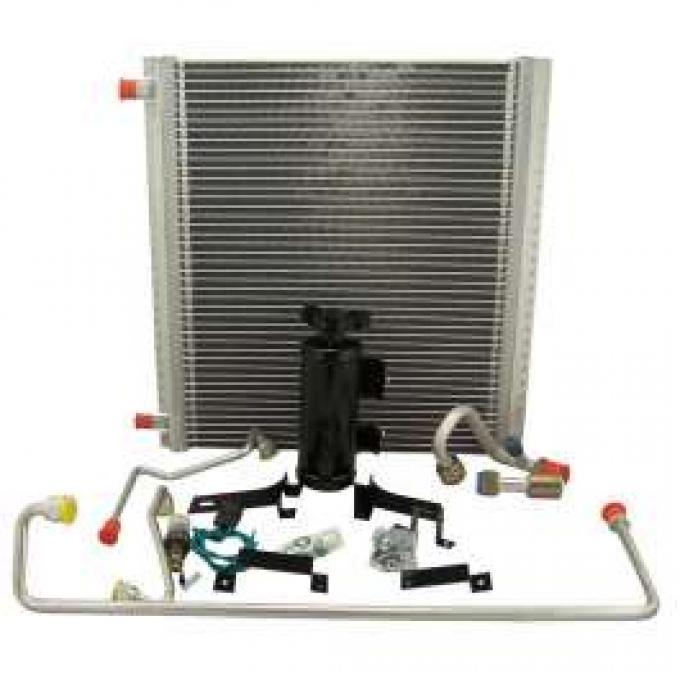 Chevy Truck Air Conditioning Condenser Kit, For Driver's Side Mounted Compressor, 1947-1955