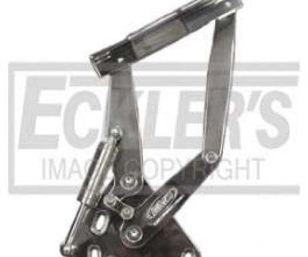 Chevy Truck Hood Hinges, Polished Billet, 1967-1972