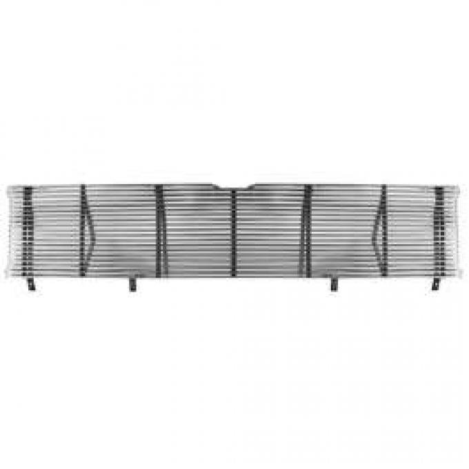 Chevy Truck Grille Insert, Billet, Polished, 1971-1972