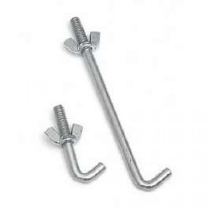 Chevy Truck Battery Hold Down J-Bolts, 1960-1966
