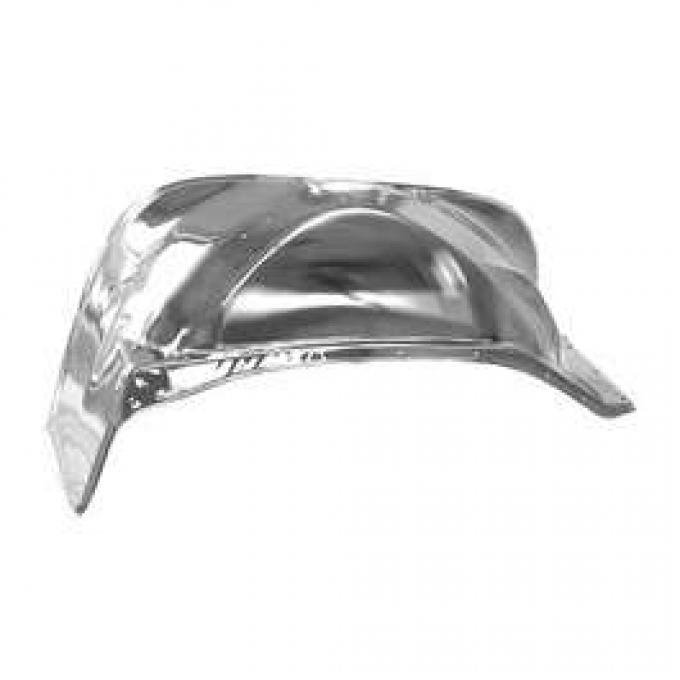 Chevy Truck Inner Fender, Left, Chrome 1981-1987