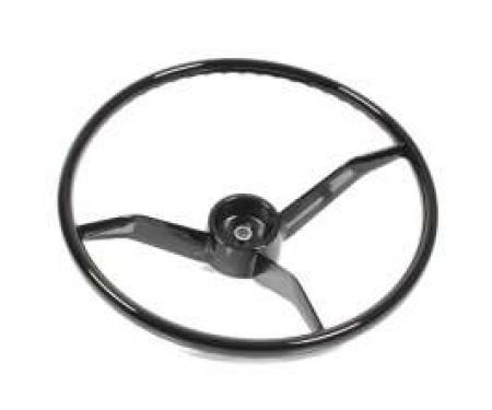 Chevy Truck Steering Wheel, Black, 1957-1959