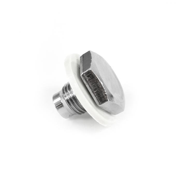 ACP Oil Pan Drain Plug With Gasket Chrome FM-EO007