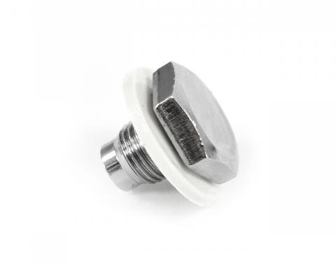 ACP Oil Pan Drain Plug With Gasket Chrome FM-EO007