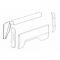 Dennis Carpenter Striker Post Brace - 1966-77 Ford Bronco C8TZ-9828161-A