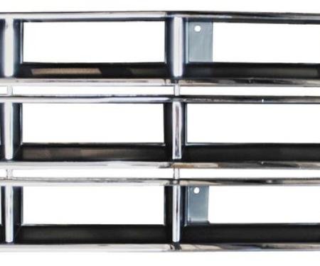 Key Parts '82-'90 Grille Chrome and Black for 4wd 0870-040