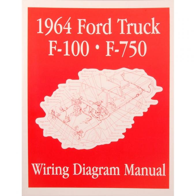 Dennis Carpenter Book - Wiring Diagram Manual - Truck - 1964 Ford Truck     MP-365