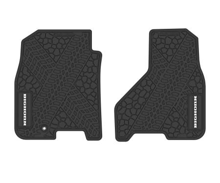 FlexTread 09-11 RAM 1500 & 10-11 RAM 2500/3500 Floor Mats (2pc) w/ Bighorn Logo NGTT08018