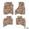 FlexTread 09-11 RAM 1500 Quad Cab Floor Mats (4pc) w/ Laramie Logo NGTT09056