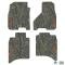 FlexTread 09-11 RAM 1500 Crew Cab & 10-11 RAM 2500/3500 Crew Cab Floor Mats (4pc) w/ Lonestar Logo NGTT10057