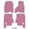 FlexTread 10-11 RAM 2500/3500 Mega Cab Floor Mats (4pc) w/ Longhorn Logo NGTT36019