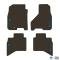 FlexTread 09-11 RAM 1500 Quad Cab Floor Mats (4pc) w/ RAM Head & Text Logo NGTT09010