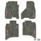 FlexTread 09-11 RAM 1500 Crew Cab & 10-11 RAM 2500/3500 Crew Cab Floor Mats (4pc) w/ RAM Head & Text Logo NGTT10010