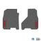 FlexTread 09-11 RAM 1500 & 10-11 RAM 2500/3500 Floor Mats (2pc) w/ Power Wagon Logo NGTT08055