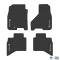 FlexTread 09-11 RAM 1500 Quad Cab Floor Mats (4pc) w/ RAM Head & Text Logo NGTT09010