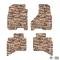 FlexTread 09-11 RAM 1500 Quad Cab Floor Mats (4pc) w/ Bighorn Logo NGTT09018