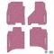 FlexTread 09-11 RAM 1500 Crew Cab & 10-11 RAM 2500/3500 Crew Cab Floor Mats (4pc) w/ Longhorn Logo NGTT10019