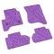 FlexTread 14-18 Chevrolet Silverado/GMC Sierra 1500/2500/3500 Double Cab Floor Mats (4pc) NGTT24000