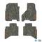 FlexTread 09-11 RAM 1500 Quad Cab Floor Mats (4pc) w/ Longhorn Logo NGTT09019