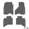 FlexTread 09-11 RAM 1500 Quad Cab Floor Mats (4pc) w/ RAM Head & Text Logo NGTT09010