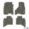 FlexTread 09-11 RAM 1500 Quad Cab Floor Mats (4pc) w/ RAM Head & Text Logo NGTT09010