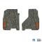 FlexTread 09-11 RAM 1500 & 10-11 RAM 2500/3500 Floor Mats (2pc) w/ Power Wagon Logo NGTT08055