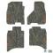 FlexTread 09-11 RAM 1500 Crew Cab & 10-11 RAM 2500/3500 Crew Cab Floor Mats (4pc) w/ Longhorn Logo NGTT10019