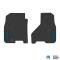 FlexTread 09-11 RAM 1500 & 10-11 RAM 2500/3500 Floor Mats (2pc) w/ Power Wagon Logo NGTT08055