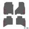 FlexTread 09-11 RAM 1500 Quad Cab Floor Mats (4pc) w/ RAM Head & Text Logo NGTT09010