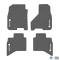 FlexTread 09-11 RAM 1500 Quad Cab Floor Mats (4pc) w/ RAM Head & Text Logo NGTT09010