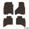 FlexTread 09-11 RAM 1500 Quad Cab Floor Mats (4pc) w/ RAM Head & Text Logo NGTT09010