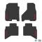 FlexTread 09-11 RAM 1500 Quad Cab Floor Mats (4pc) w/ RAM Text Logo NGTT09016