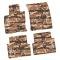 FlexTread 21-24 Ford Bronco Sport Floor Mats (4pc) w/ Running Wild Logo NGTT52059