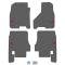 FlexTread 10-11 RAM 2500/3500 Mega Cab Floor Mats (4pc) w/ Lonestar Logo NGTT36057