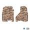 FlexTread 09-11 RAM 1500 & 10-11 RAM 2500/3500 Floor Mats (2pc) w/ Laramie Logo NGTT08056