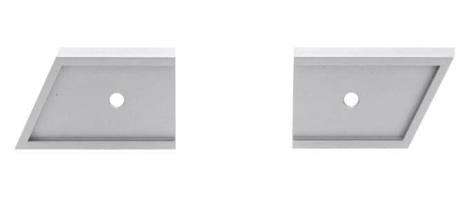 AMD Grille Emblem Spacers, Bowtie, 85-88 Chevy CK Pickup Blazer Suburban 999-4085-1S