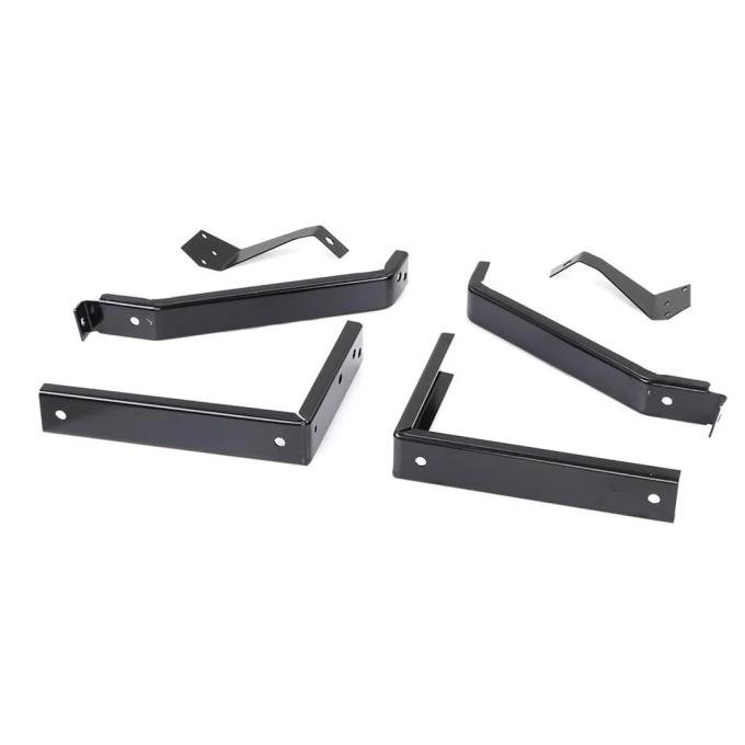 AMD Rear Bumper Bracket Set, 6 pcs, 55-58 Chevy GMC Cameo Pickup Truck X970-4055-2S