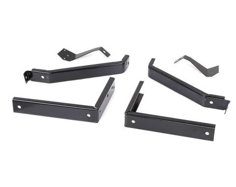AMD Rear Bumper Bracket Set, 6 pcs, 55-58 Chevy GMC Cameo Pickup Truck X970-4055-2S