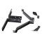 AMD Rear Bumper Bracket Set, 6 pcs, 55-58 Chevy GMC Cameo Pickup Truck X970-4055-2S