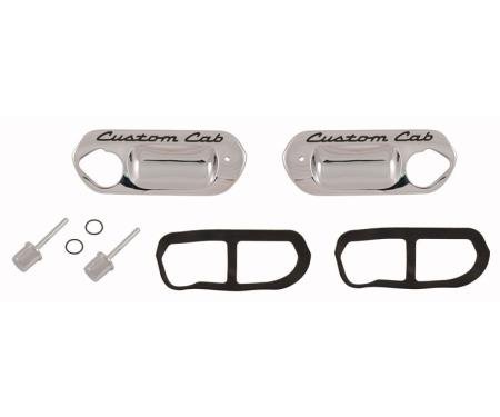 Dennis Carpenter Door Handle Name Plate - 1961-66 Ford Truck C3TZ-8120966-PR
