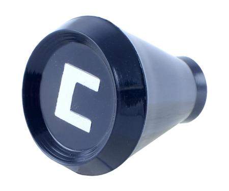 Dennis Carpenter Choke Knob - Black - 1951-52 Ford Truck     1C-9703-A