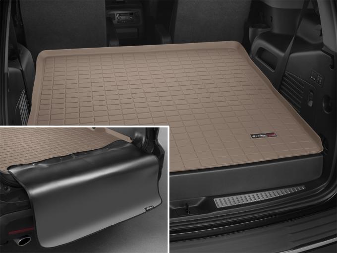 WeatherTech 41710SK - Tan Cargo Liner w/Bumper Protector